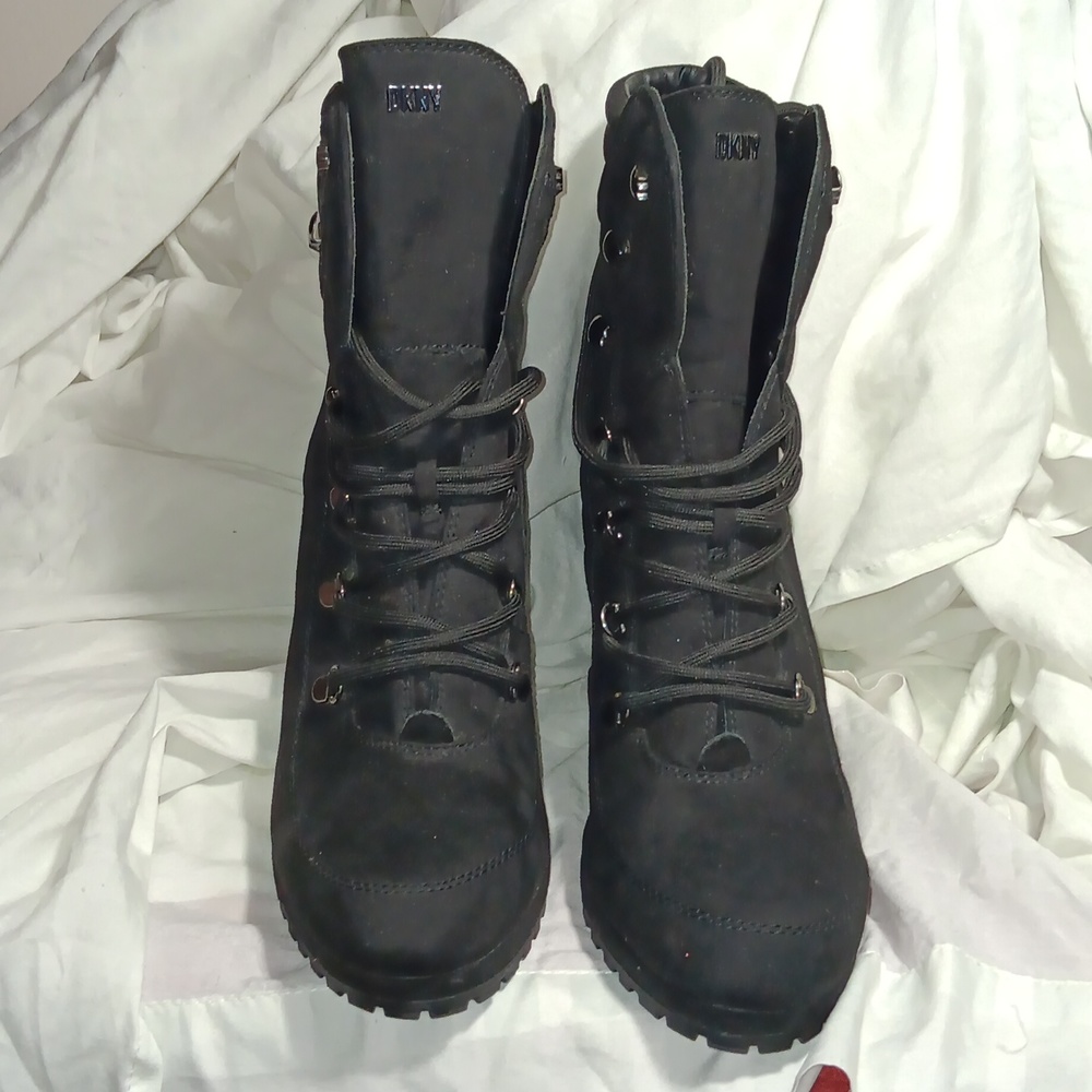 DKNY Platform Boots size 11